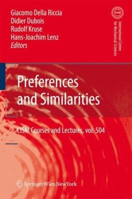 Tapa de Preferences And Similarities