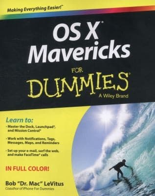 Tapa de Os X Mavericks For Dummies