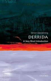 Tapa de Derrida
Very Short Introductions