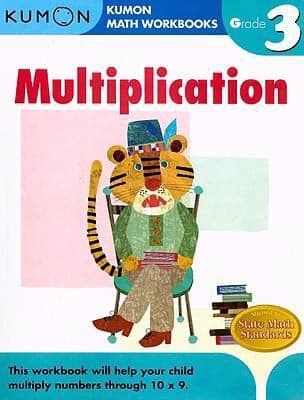Tapa de Multiplication Grade 3
Kumon Math Workbooks