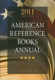 Tapa de American Reference Books Annual 2011