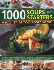 Tapa de 1000 Soups And Starters A Box Set Of Two Recipe Books