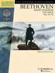 Tapa de Beethoven Piano Sonatas Volume 2 Nos 1632
Hal Leonard Piano Library