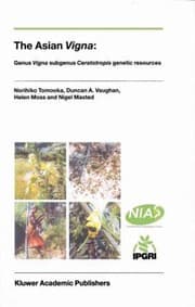 Tapa de The Asian Vigna Genus Vigna Subgenus Ceratotropis Genetic Resources