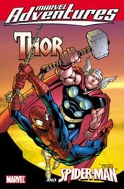 Tapa de Thor And Spiderman