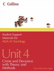 Tapa de Aqa Sociology A2 Unit 4 Crime and Deviance with Theory and Methods
