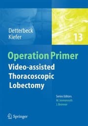 Tapa de Video Assisted Thoracoscopic Lobectomy
Operation Primers