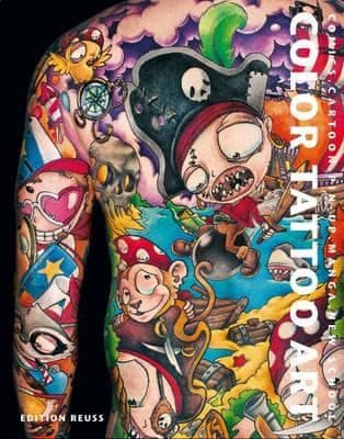 Tapa de Color Tatoo Art
