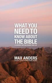 Tapa de What You Need To Know About The Bible 12 Lessons That Can Change Your Life