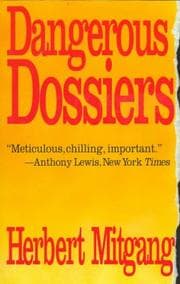 Tapa de Dangerous Dossiers