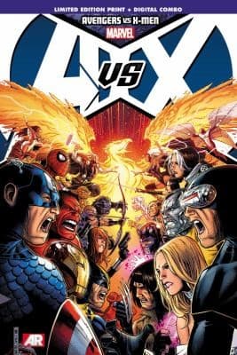 Tapa de Avengers vs XMen