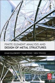 Tapa de Finite Element Analysis and Design of Metal Structures