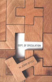 Tapa de Dept of Speculation
