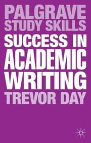 Tapa de Success in Academic Writing
Palgrave Study Skills