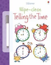 Tapa de Wipe Clean Telling the Time