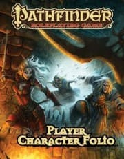 Tapa de Pathfinder Roleplaying Game Player Character Folio