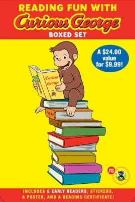 Tapa de Reading Fun with Curious George Boxed Set