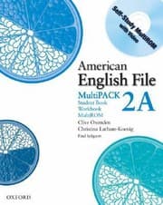 Tapa de American English File MultiPACK 2A With CDROM