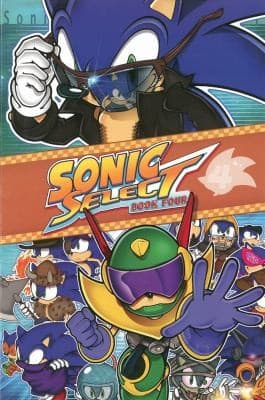 Tapa de Sonic Select Book 4 Sonic Select