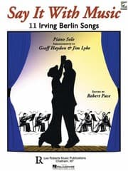 Tapa de Say It with Music 11 Irving Berlin Songs