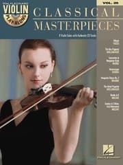 Tapa de Classical Masterpieces With CD Audio
Hal Leonard Violin Play Along