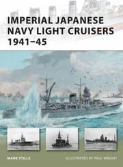 Tapa de Imperial Japanese Navy Light Cruisers 194145