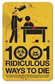 Tapa de 1001 Ridiculous Ways to Die