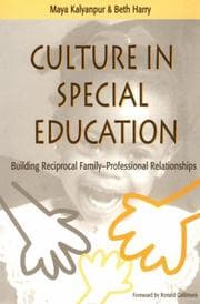 Tapa de Culture in special education
