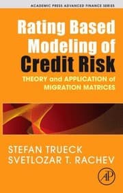 Tapa de Rating Based Modeling of Credit Risk
Academic Press Advanced Finance Hardcover