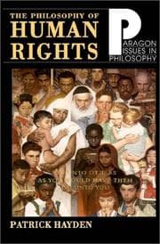 Tapa de The Philosophy of Human Rights