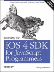Tapa de Learning the IOS 4 SDK for JavaScript Programmers