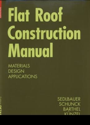 Tapa de Flat Roof Construction Manual