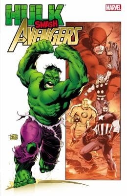 Tapa de Hulk Smash Avengers