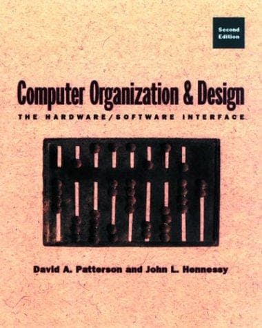 Tapa de Computer Organization and Design