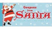 Tapa de Coupons from Santa
