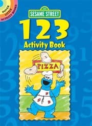 Tapa de Sesame Street 123 Activity Book
Dover Little Activity Books Paperback
