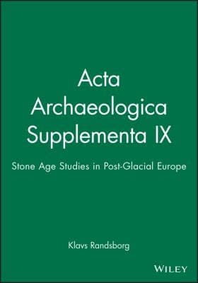 Tapa de ACTA Archaeologica Supplementa IX