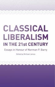 Tapa de Classical Liberalism In The 21st Century Essays In Honour Of Norman Barry