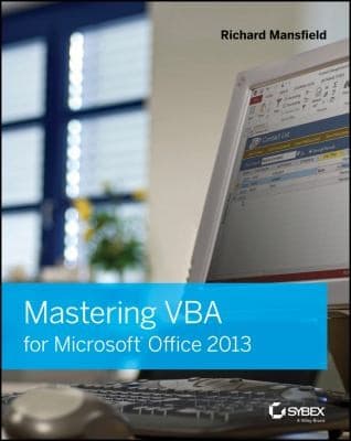 Tapa de Mastering VBA for Microsoft Office 2013