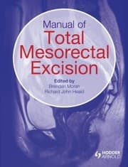 Tapa de Manual Of Total Mesorectal Excision