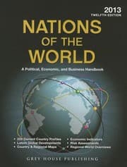 Tapa de Nations Of The World 2013 A Political Economic Business Handbook