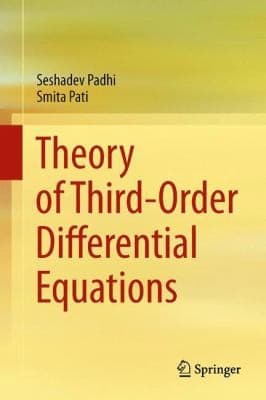 Tapa de Theory Of Thirdorder Differential Equations