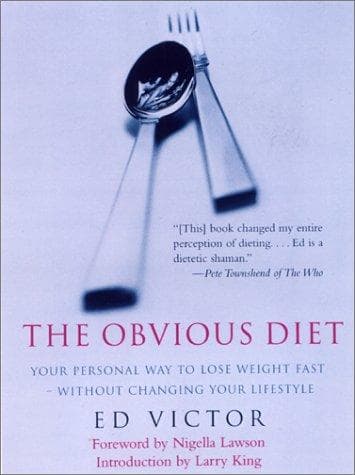 Tapa de The Obvious Diet