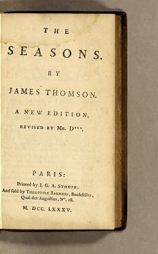 Tapa de The seasons