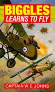 Tapa de BIGGLES LEARNS TO FLY