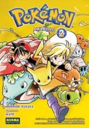 Tapa de Pokemon. Amarillo. 1