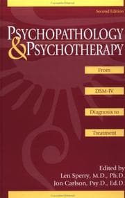 Tapa de Psychopathology and Psychotherapy