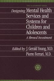 Tapa de Designing Mental Health Services For Children And Adolescent