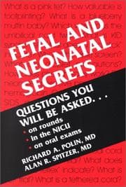 Tapa de Fetal and neonatal secrets