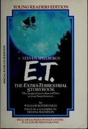 Tapa de E. T. The Extra Terrestrial Storybook